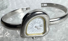 Yves Saint Laurent Heart 40th Anniversary Bangle Women's Quartz Watch Working