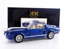KK SCALE MODELS 1/12 - FORD MUSTANG SHELBY GT500 - 1967 120174BL