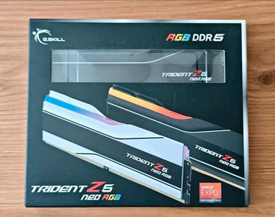 G.Skill Trident Z5 NEO RGB DDR5 RAM 6000MHz 32GB (2x16GB) Schwarz