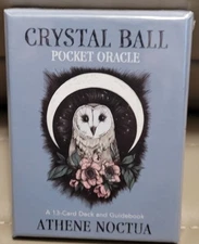 Crystal Ball Pocket Oracle Cards 13 Cards and Guidebook