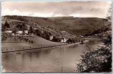 Heidelberg Germany DE, Neckar River Valley Riverside Landscape Hillside Postcard