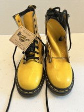 Rare Vtg 80-90s Dr. Martens Women  s Leather Boots Made in England Sz 6.5 Read 