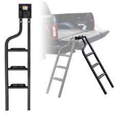 Tailgate Ladder Pickup Truck Folding 45" Heavy Duty Universal Tailgate Step