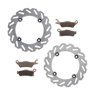 Brake Rotors & Pads for Can-Am Renegade 1000R 4x4 STD 2016 - 2019 Rear RipTide