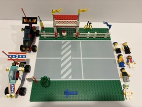 Lego 6551 Checkered Flag 500, Classic Town 1992, With Instructions