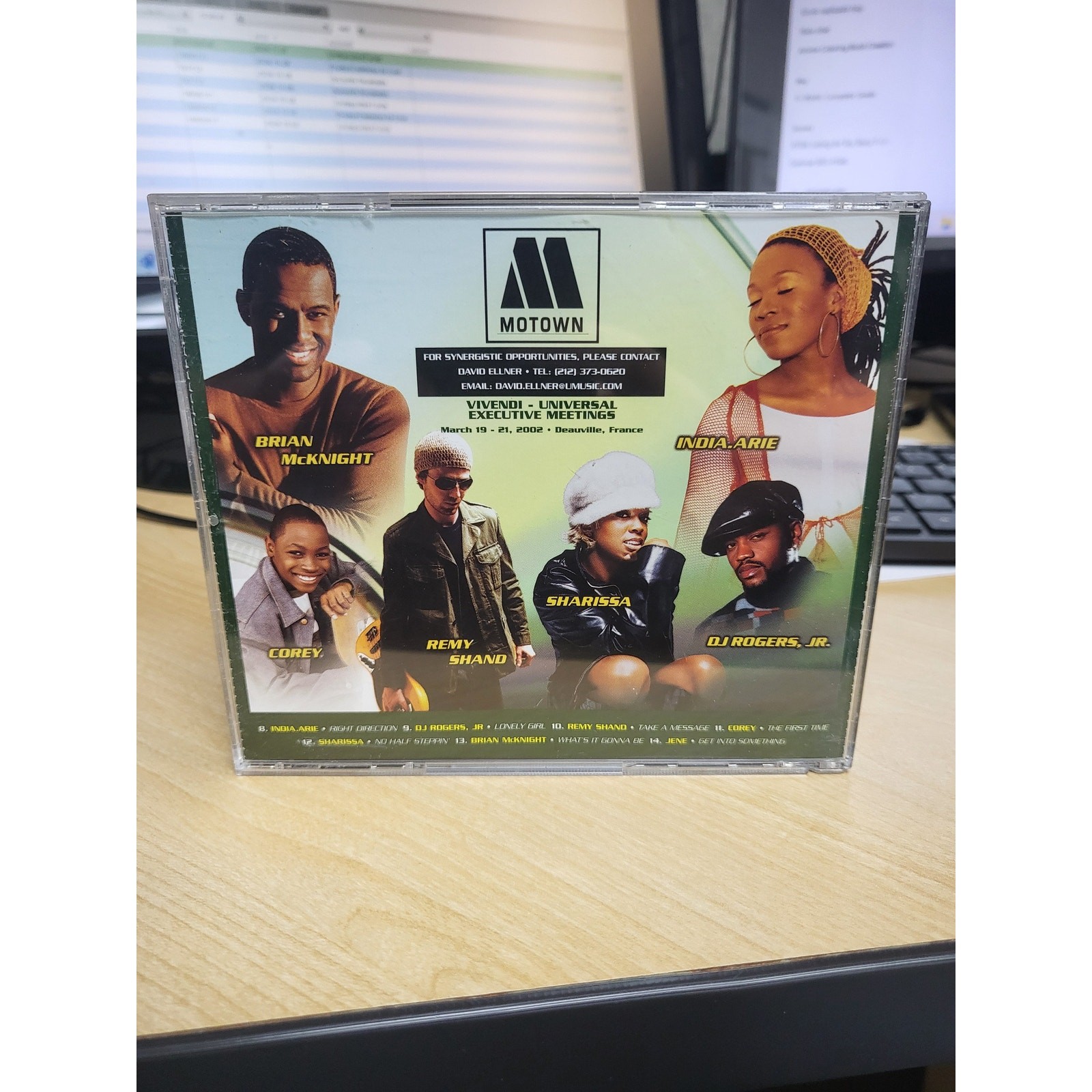 Universal Records Vivendi Motown Executive Meetings 2002 RARE Music Sampler CD