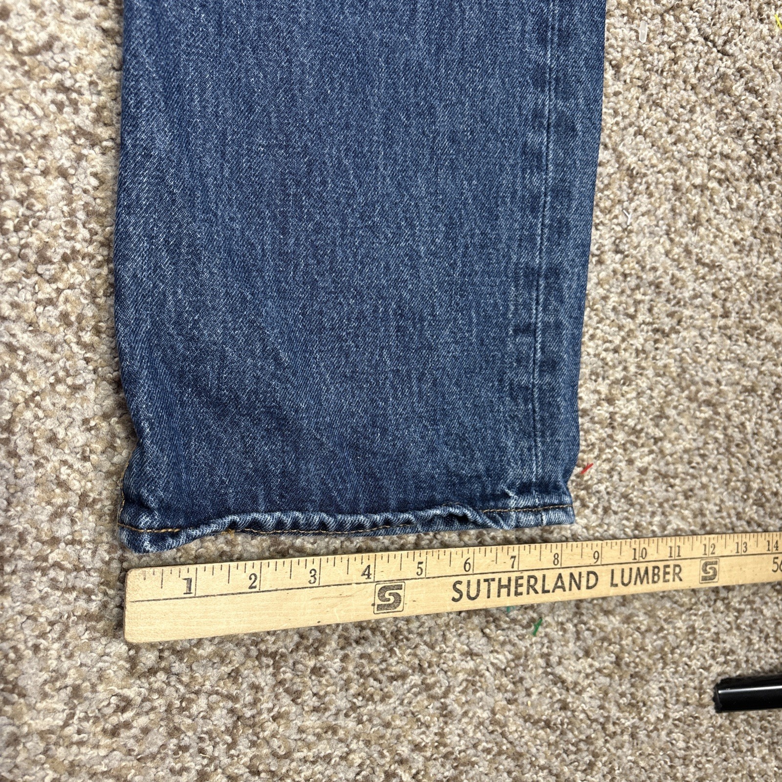 Levis 501 XX Button Fly Jeans Men’s Tag 38x34 Actual 38 X 33 - View 11