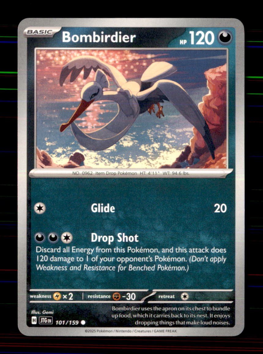 Bombirdier 101/159 Common Journey Together Pokemon Near Mint