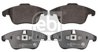 Febi Bilstein Bremsbelagsatz, Scheibenbremse 16714 FüR CitroËN Peugeot DS
