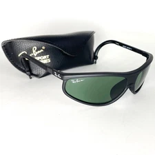 Vintage Ray Ban USA B&L GREEN CHROMAX SPORTS SERIES 2 sunglasses black G-20 mens