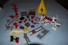 Marx playset, & other accessories - very nice and some very HTF pieces