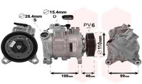 Kompressor Klimaanlage Passend FüR VW Touareg 7LA 7L6 7L7 Audi Q7 4LB