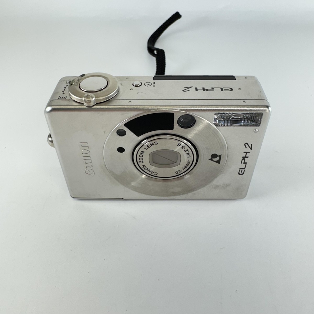 Vintage Canon ELPH 2 Camera 35mm Film Point Shoot Zoom Lens Flash