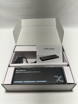 4K HDMI Splitter 1x4 60Hz Audio Extractor HDR HDCP 2.2