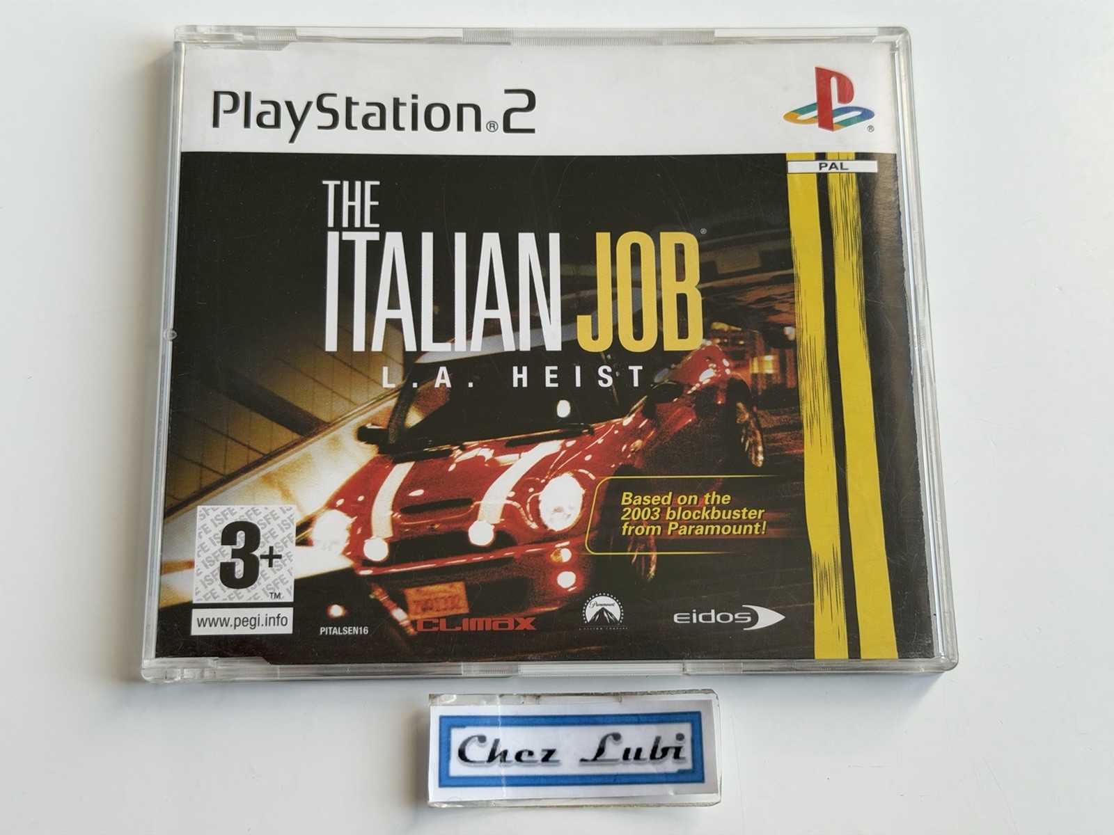 The Italian Job (Braquage À L’Italienne) - Promo Press - PS2 - PAL - Eidos