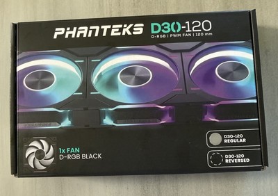Phanteks D30-120 DRGB PWM Fan Missing Pieces Read Description 