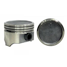 EngineTech Piston Set with Rings Pack of 8 Standard Size Standard Size  Direct F