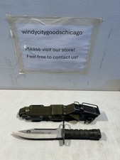 USA M9 PHROBIS III Military Fixed Blade with Scabbard Case #20