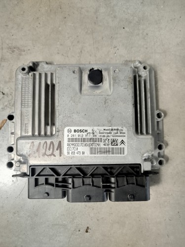 Original citroen Motorsteuergerät ECU   9605947380   0281019817