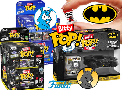 Batman Superman JLA - Bitty Pop! Sortiert - aussuchen und auswählen - Funko DC