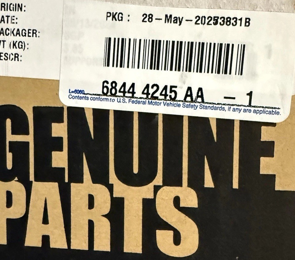 Engine Cooling Fan Strut Support Mopar 68444245AA for sale online