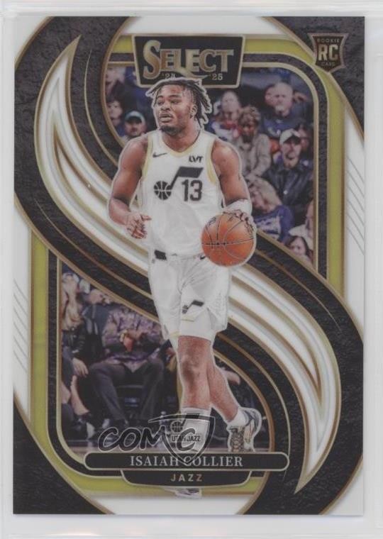 2024-25 Panini Select Premier Level White Prizm 63/149 Isaiah Collier #178 0m1w