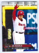 2025 Harrisburg Senators (Double-A Washington Nationals) Joe Naranjo