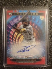 2024 Topps Inception - /25  Charged Paticles Autographs Jackson Chourio Brewers