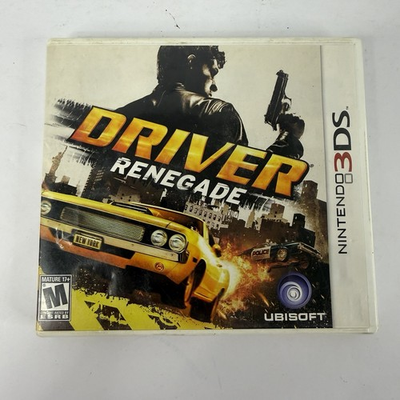 #ad Driver Renegade Nintendo 3DS Complete CIB $29.99