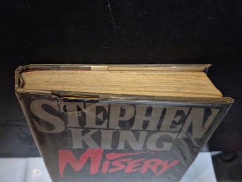 Misery 1987 Stephen King Viking Hardcover 1st Printing SEE PHOTOS Horror - Picture 3 of 12