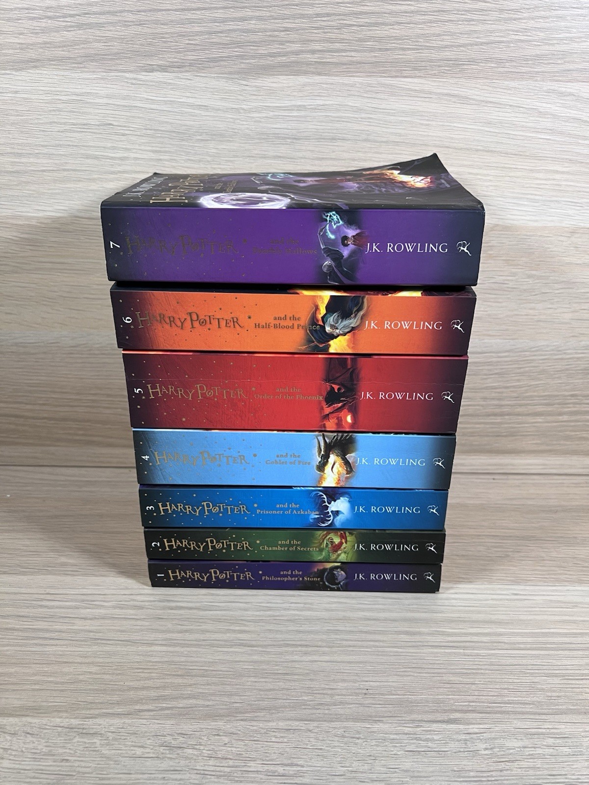 Harry Potter Books 1-7 Complete - Good Condition