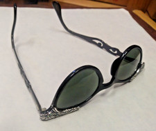 Vintage Cat Eye Shuron Aluminum Rhinestones Fancy Bows Sun Glasses Bifocals