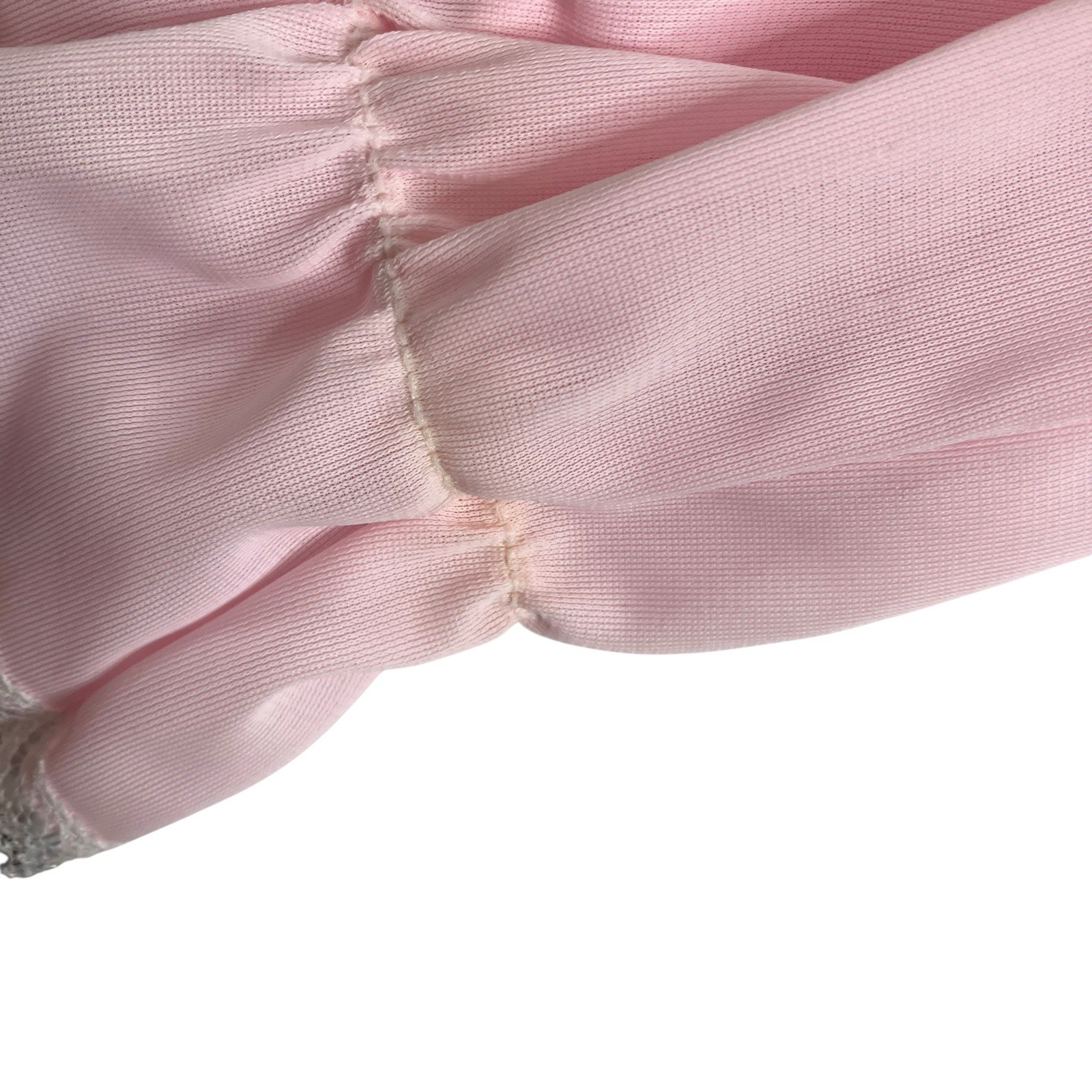 Vintage Vanity Fair Maxi Gown S Pink Floral Embro… - image 14