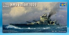 Trumpeter 1/700 HMS Valiant 1939 Version Bran...
