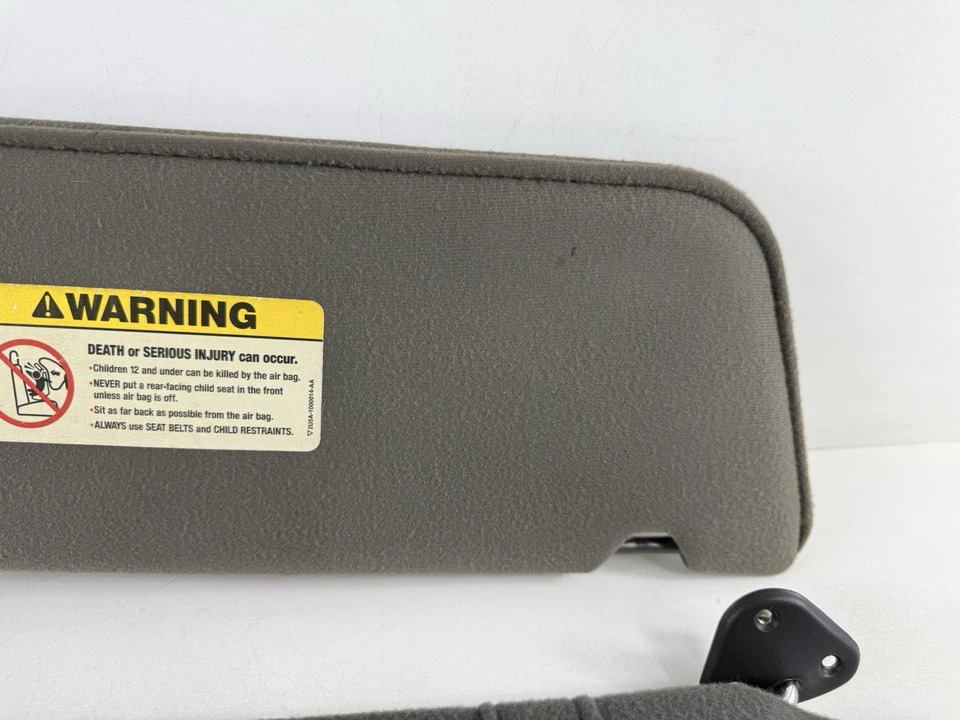 Parasoles Ford Ranger 1989-2011 conductor pasajero izquierdo y derecho gris oscuro OEM Foto 2 de 4