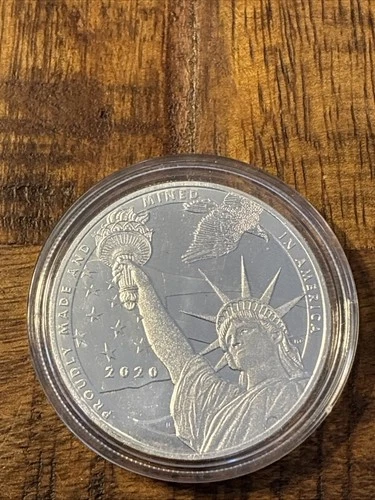 2020  True Patriot Liberty Coiin 1 oz 999 Fine Silver Round Proof Like