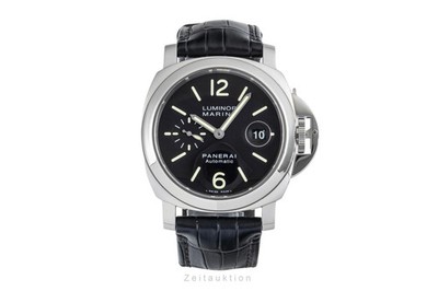 Panerai Luminor Marina Automatik Datum Edelstahl Ref. PAM00104