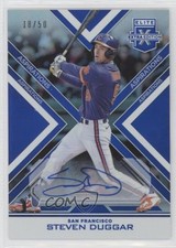 2016 Panini Elite Extra Edition Aspirations Blue 18/50 Steven Duggar Auto 0b0