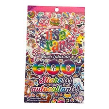 Lisa Frank - Sticker Book - Over 600 Stickers - 5 Sheets - Official Lisa Frank