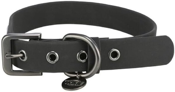 Hunde-Halsband Trixie Citystyle L 45-52Cm Schwarz Pvc, Hundehalsband, Tierbedarf-image