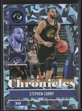 Stephen Curry 2021-22 Panini Chronicles #3 Green Ice Base Warriors