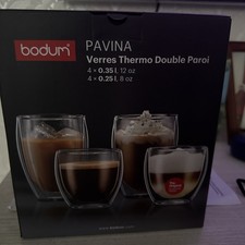 BODUM PAVINA Doppelwandiges 8-teiliges Glasset