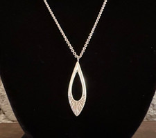 Sterling Necklace 925 Silver Pendant Corey Egan Artisan Handmade Organic Signed