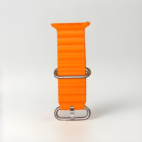 Genuine OEM Apple Watch Ultra Strap ORANGE OCEAN BAND 49mm 46mm 45mm 44mm - 第 3/5 張圖片