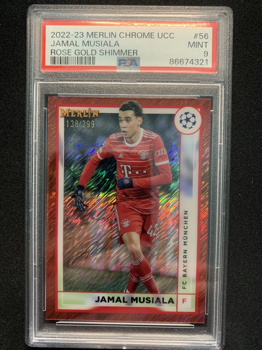 2022-23 Topps Merlin Uefa Club Competitions Soccer Trading Cards