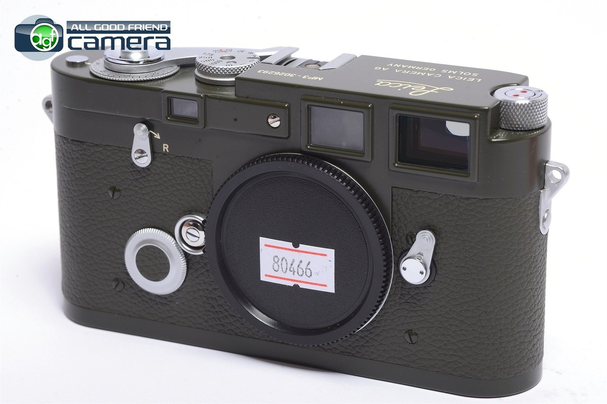 Leica MP3 Film Rangefinder Camera Olive Green Repainted *MINT-* | eBay