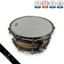 Pearl MCCW1465S/C 14x6.5 Quartersawn Sycamore Chevron Walnut Cello