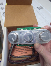 Vintage Air Gen Iv3 Knob Control Panel W Harness Horizontal Polished 491210-rua