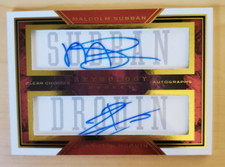 2014-15 Panini Anthology Jonathan Drouin/Malcolm Subban Dual Auto RC 51/199