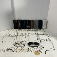 Lot Of 11 Vintage Eyeglasses Lot - Selling As Is - Read Description